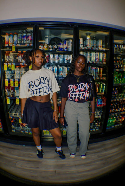 Born different "Spray Paint Edition" Cropped T